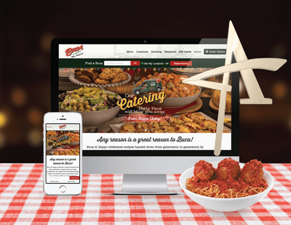 ADDY Award Winner - Buca di Beppo 