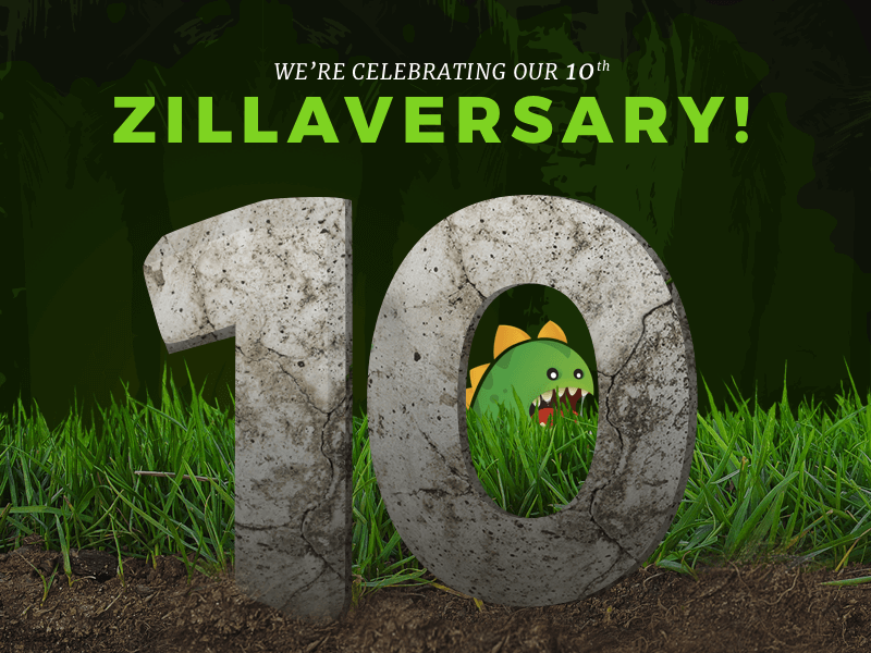 10 year zillaversary