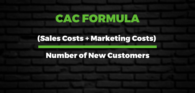 Calculating CAC formula