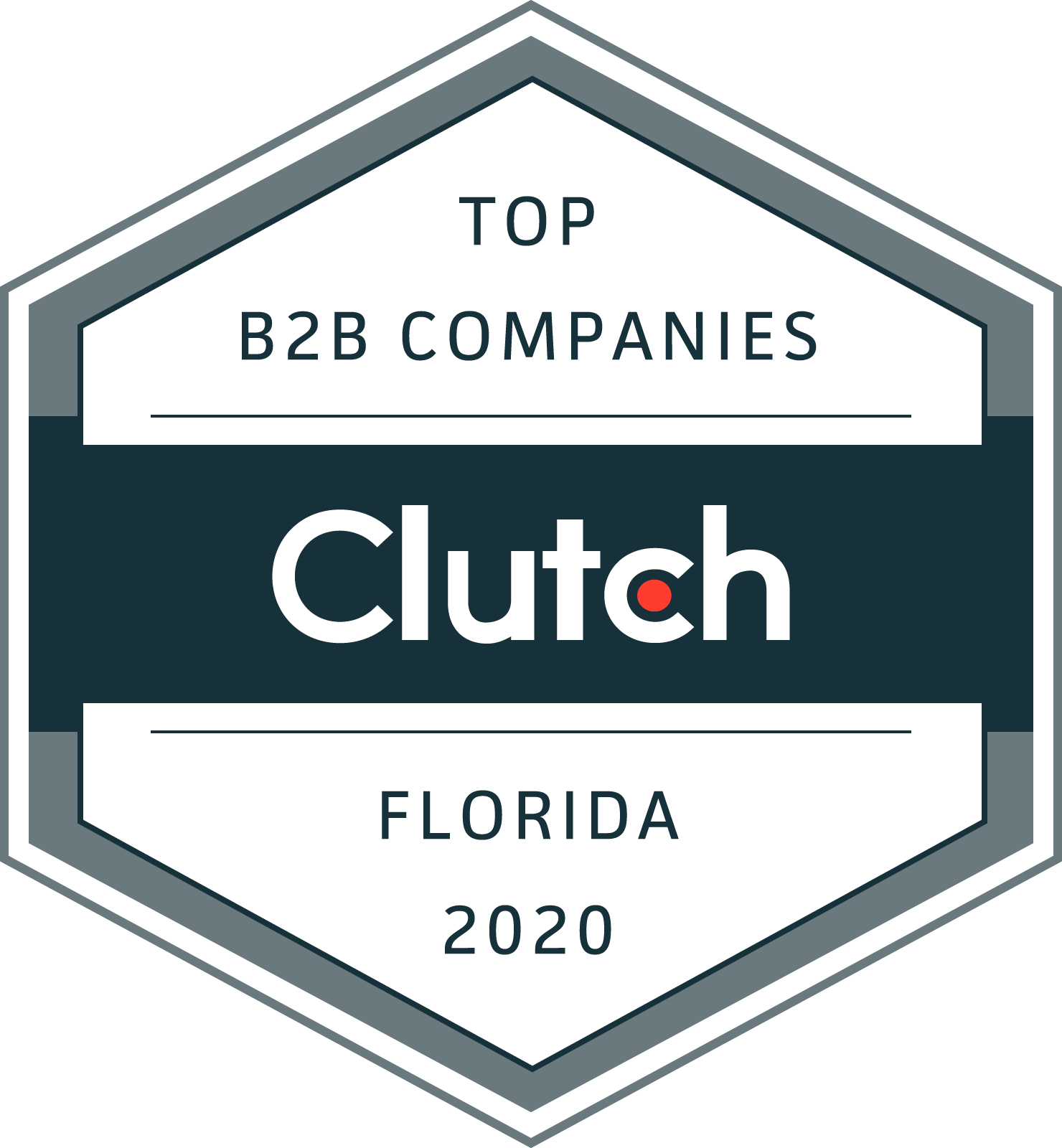 Clutch top B2B companies award